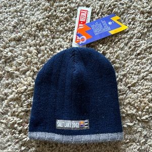 2002 Salt Lake City winter olympics beanie. NEW with tags! Collectors piece